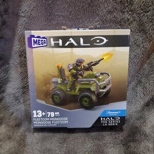 MEGA Brands - HALO FLEETCOM Mongoose Vehicle Building Kit with Micro Figure 13+
